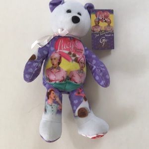 I Love Lucy chocolate factory teddy bear with tags Job switching episode 39